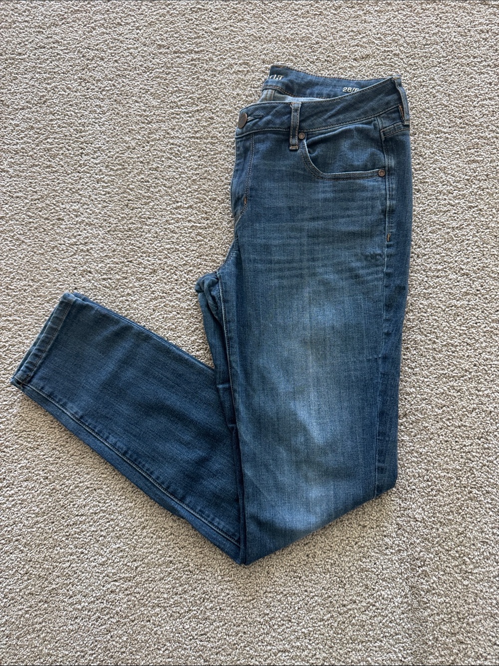Ana Women's Mid Wash Skinny Jeans